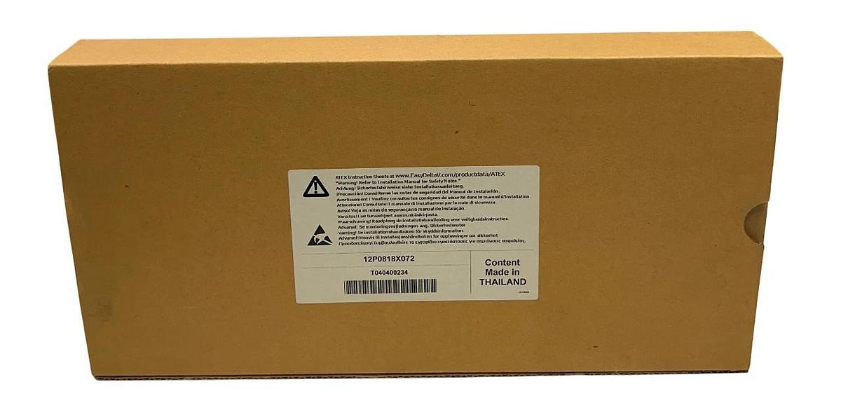 FISHER-ROSEMOUNT KJ4001X1-BE1 / 12P0818X072 8-WIDE CARRIER W/ SHIELD Rev. K NSMP