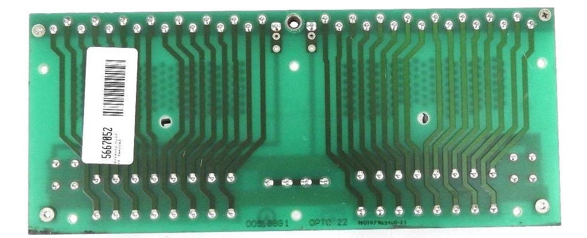 Used OPTO 22 005158G1 PC BOARD G4 BASE 24VDC