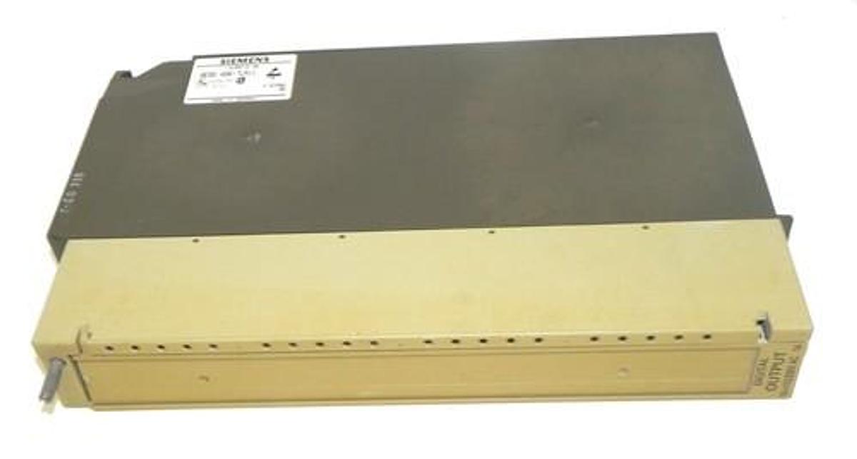 Used SIEMENS 6ES5-456-7LA11 DIGITAL OUTPUT MODULE 16x115/230VAC, 1A, 6ES54567LA11