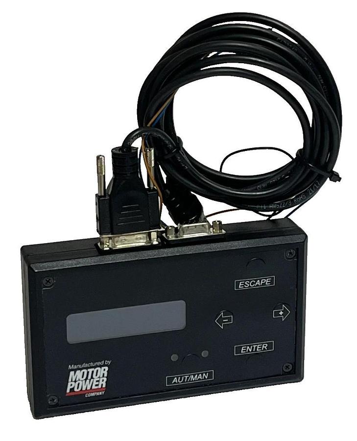 Used Motor Power Company DECAMPC Control Panel – LCD HMI with Aut/Man, Enter, Esc