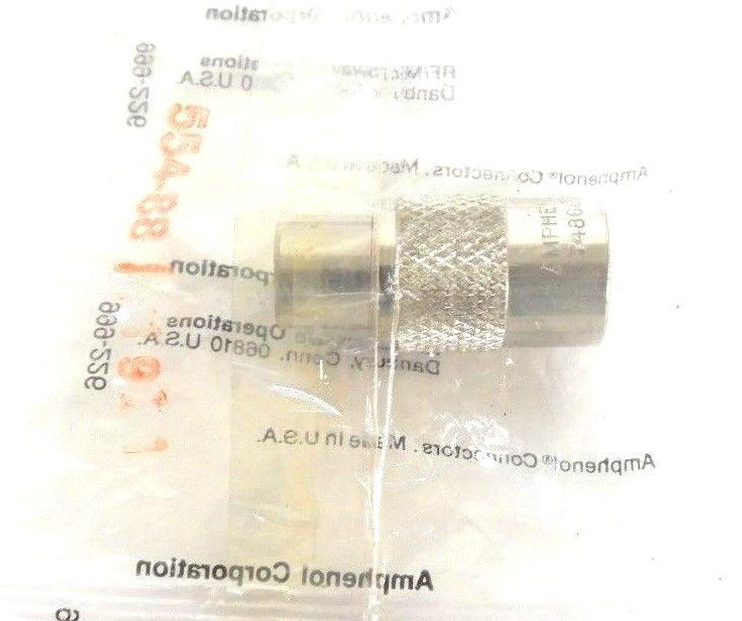 LOT OF 3 NEW AMPHENOL 999-226 CONNECTOR ASSEMBLIES 999226, 554-88