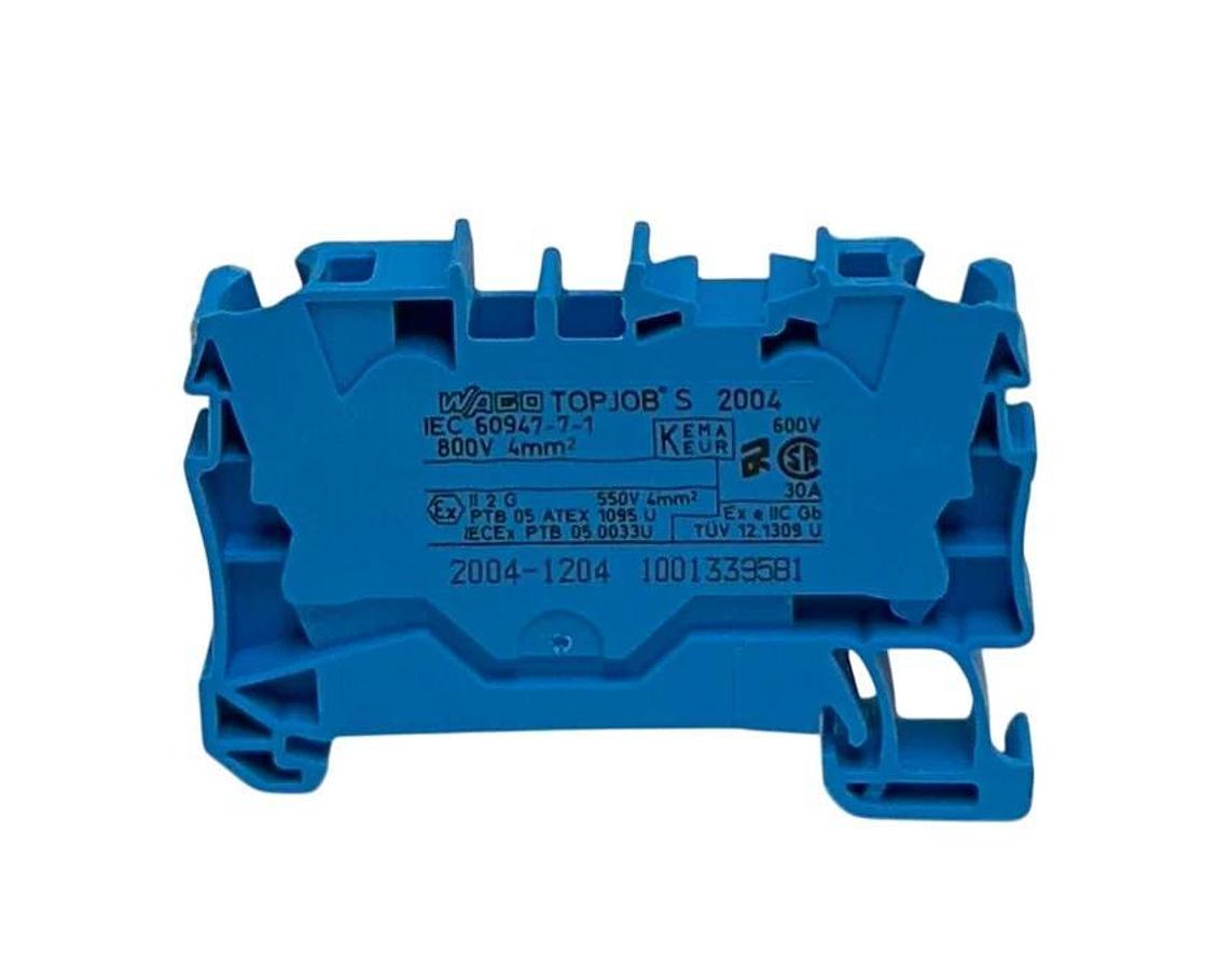 50 WAGO 2004-1204 / 20041204 TOPJOB S 2-CONDUCTOR THROUGH TERMINAL BLOCKS NSMP