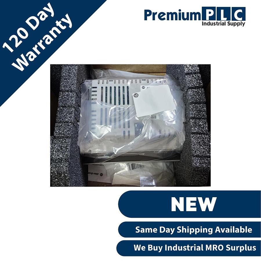 Used NEW ALLEN BRADLEY 2713P-T9WD1 /A PanelView 5310 9" TOUCH SCREEN DISPLAY 24VDC