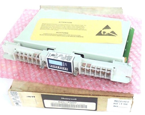 Used NIB HONEYWELL ISSC 621-4500 SOURCE INPUT MODULE 12-24VDC SOURCE 8-POINT 6214500