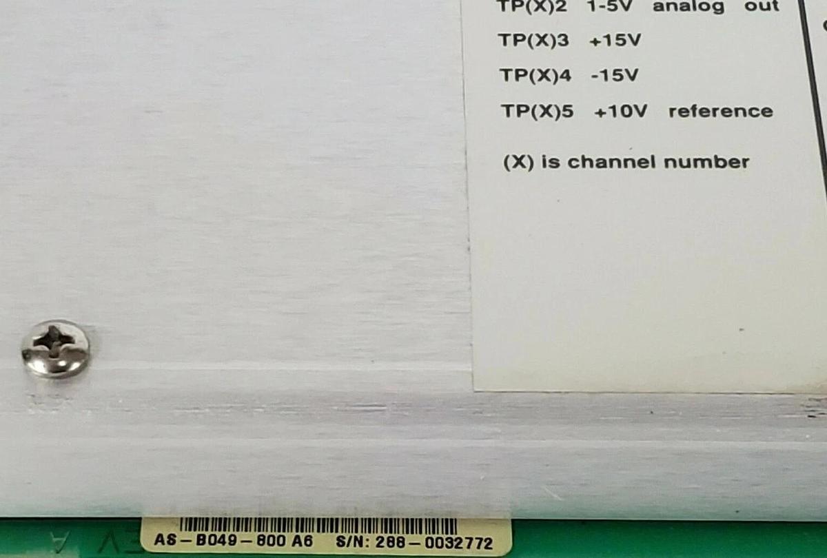 Used SCHNEIDER / MODICON AS-B872-100 ANALOG OUTPUT MODULE 4-20mA 4CH ASB872100