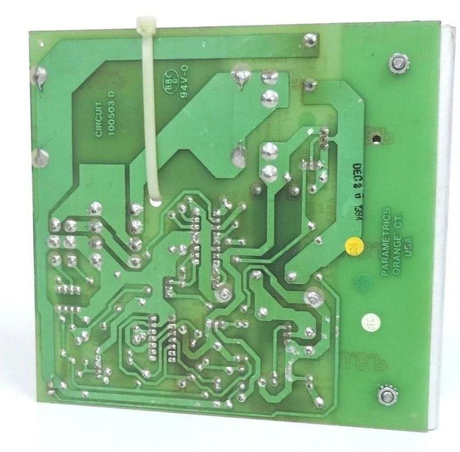 Used PARAMETRICS 100501J PJE 7.5 & 10HP DRIVER MODULE 100501, 100503 D