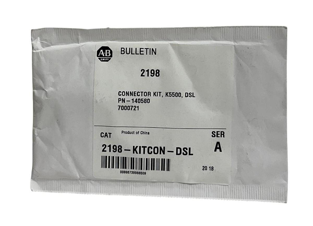 Used ALLEN BRADLEY 2198-KITCON-DSL /A Kinetix 5500 CONNECTOR KIT PN-140580 K5500 NSFS
