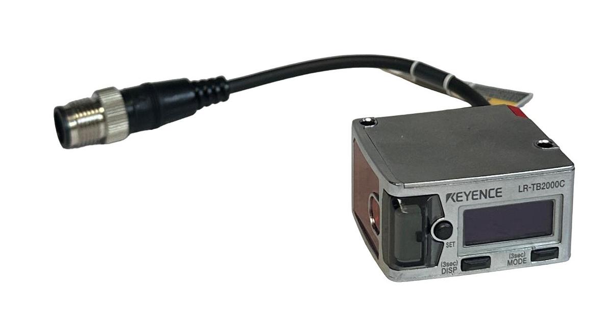 Used KEYENCE LR-TB2000C / LRTB2000C LASER SENSOR IO-Link 20-30VDC 50mA 2M NSNP