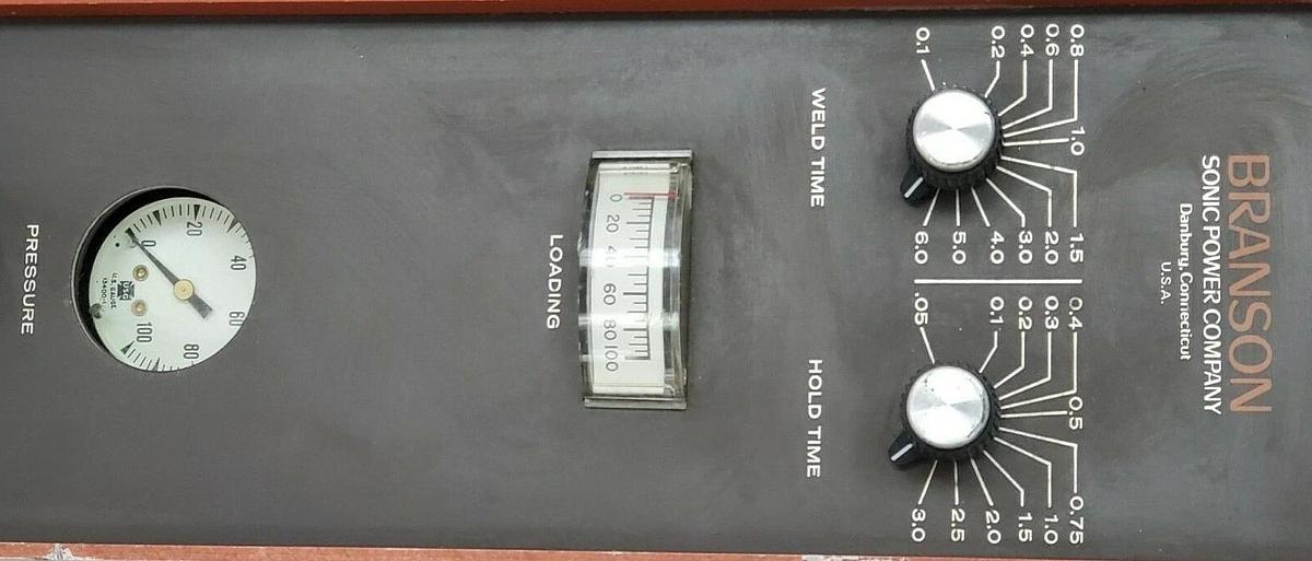 Used BRANSON SERIES 400 MODEL 400 ULTRASONIC PLASTIC WELDER