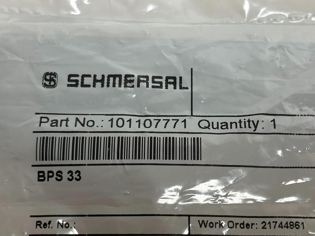Schmersal BPS 33 Magnetic Safety Sensor Actuator 101107771 New Sealed
