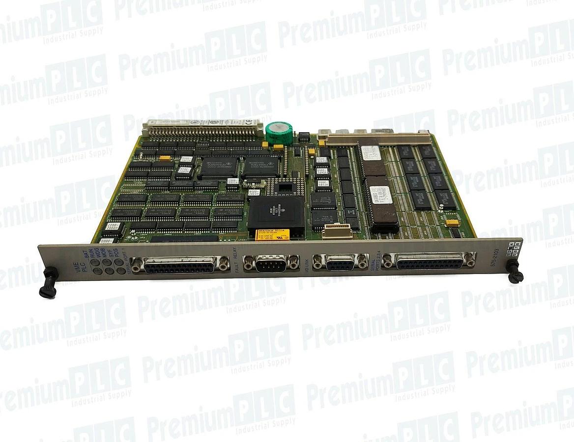 Used SIEMENS / TEXAS INSTRUMENTS 575-2103 SIMATIC 575 VME PLC 1 MEG RAM 575-2103