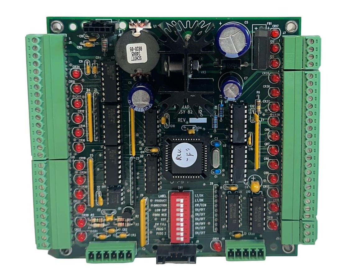Used NEW ACCRAPLY 824212 CONTROL BOARD FOR LABELING SYSTEM NSMP