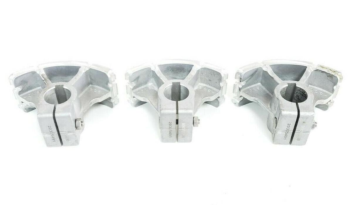 Used LOT OF 3 KRONES G043056290 ALUMINUM PALLET NECKS RM. 16 OZ PLASTIC 20375491