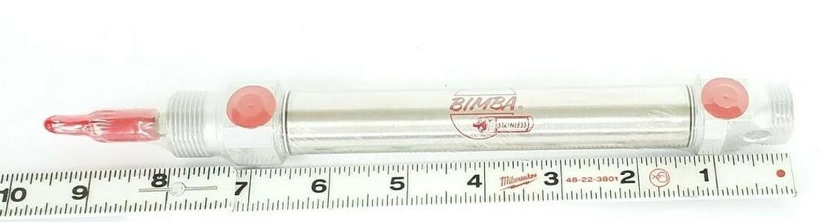 Used NEW BIMBA EM-20-100-U PNEUMATIC CYLINDER EM20100U