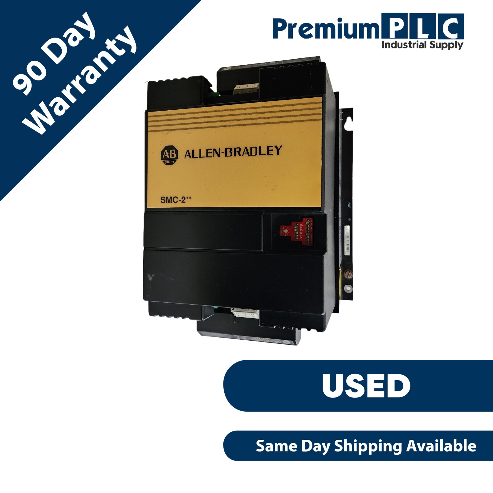 Used USED ALLEN BRADLEY 150-A35NB /A SMC-2 SMART MOTOR CONTROLLER W/ (2) 150-N84P