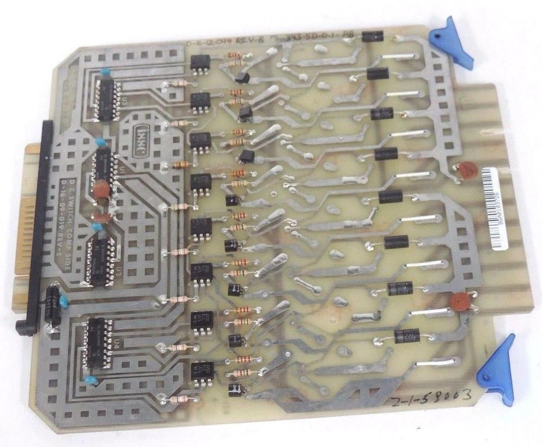 Refurbished REPAIRED ISSC D-16-09-019 DC SWITCH D1609019 REV. E
