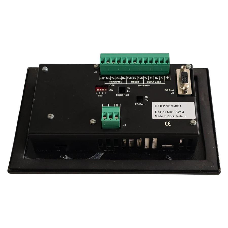 Used CONTROL TECHNIQUES NIDEC CTIU110M-001 CTIU EASY INTERFACE KEYPAD 24VDC CTIU110