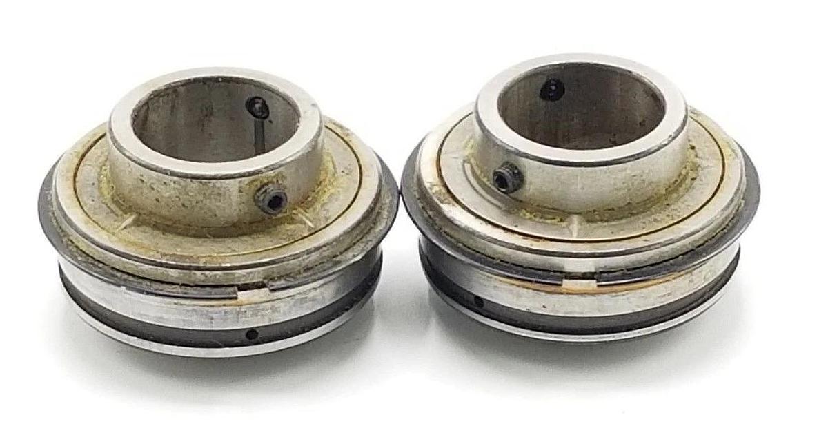 Used LOT OF 2 NTN UCS205-100 INSERT BALL BEARINGS UCS205100L
