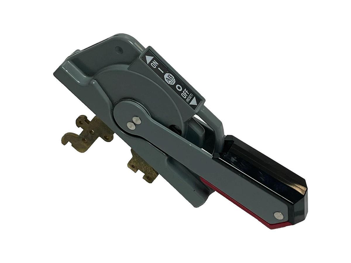 Allen-Bradley 1494V-H1 Circuit Breaker Disconnect Handle Black/White label