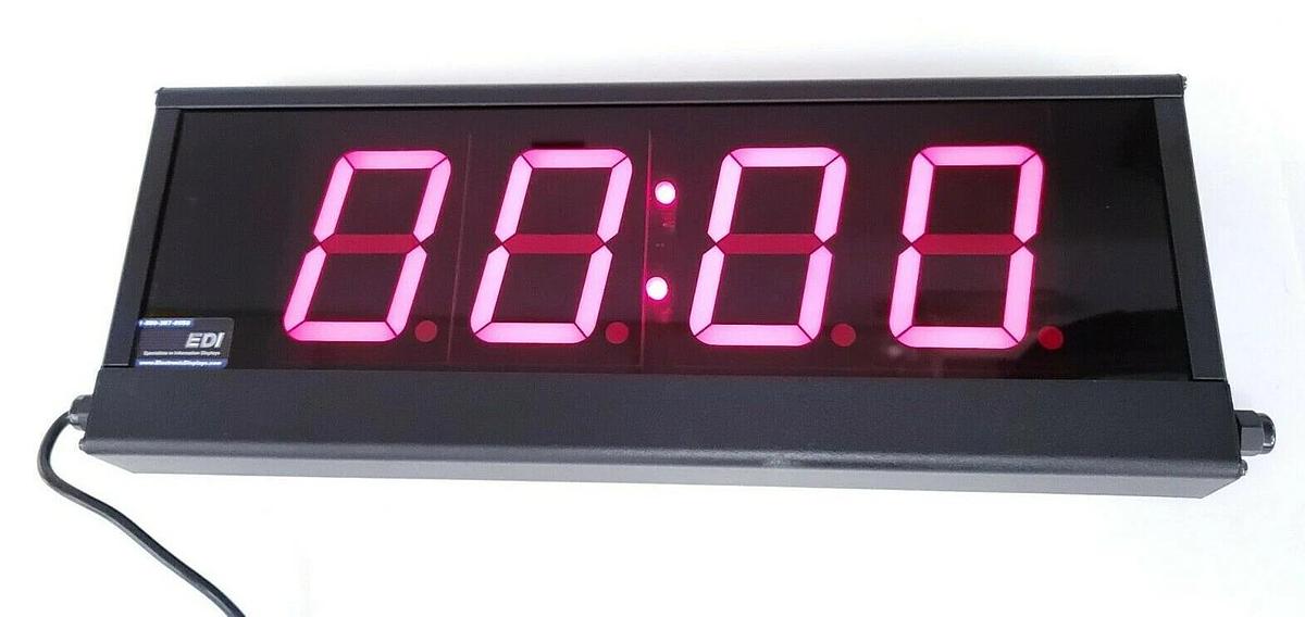 NEW EDI ED406-102-4D-N1 UP COUNT W/RESET OR TIMER W/RESET 120VAC 60HZ 0.1A