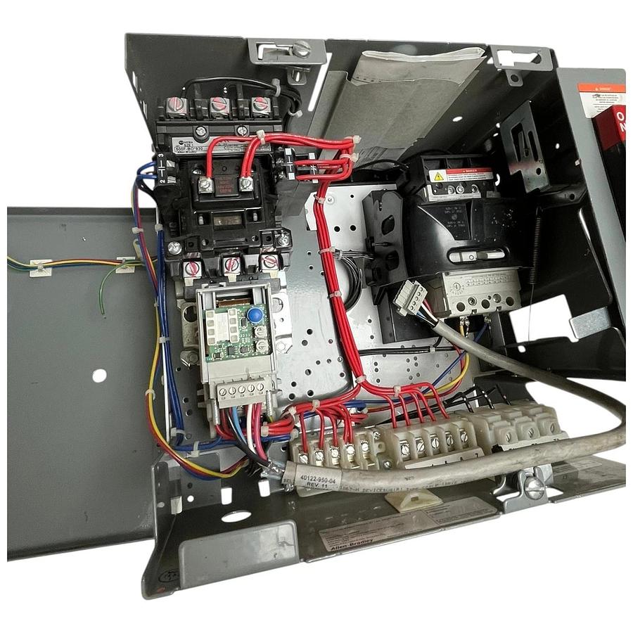 Used Allen-Bradley 2113B-BABD-7FEC2A-37TGA MCC Bucket 2HP 480V Size 1 Starter 140MG