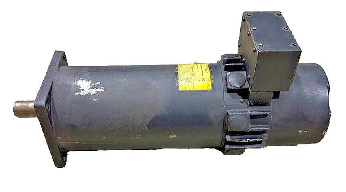 Used FOR PARTS GETTYS FANUC A06B-0603-B026 / A06B0603B026 DC SERVO MOTOR 38Nm 35A