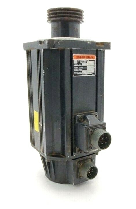 Used TOSHIBA 12M2-2000R AC SERVOMOTOR RA12M, 2000W, 3000 RPM, 12M22000R