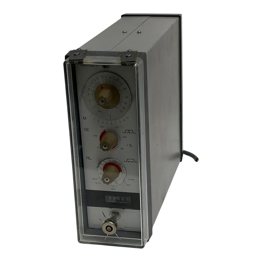Used Zellweger Uster UAM/C-SGS 10 Textile Yarn Clearer Controller 36V - For Parts