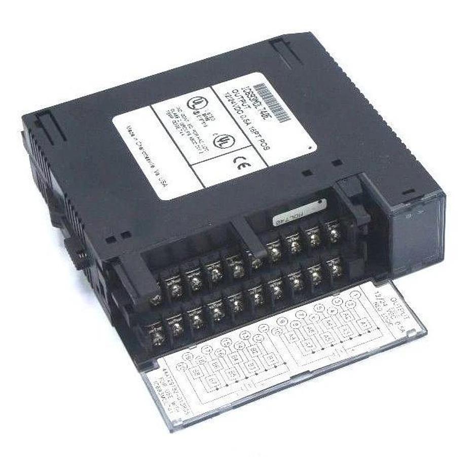 Used GE FANUC IC693MDL740E OUTPUT MODULE 12/24 VDC, 0.5A, 16 PT POS