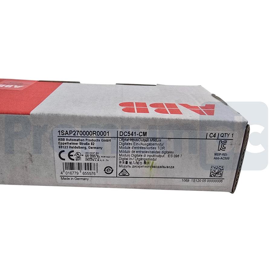 Used ABB DC541-CM | 1SAP270000R0001 AC500 Digital I/O Module 8 DI/DO 24VDC NSFS