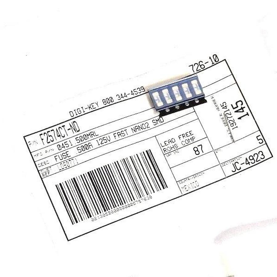 Used LOT OF 35 NEW DIGI KEY F2577CT-ND SUFACE MOUNT FUSES 1AMP 125VDC, F2577CTND