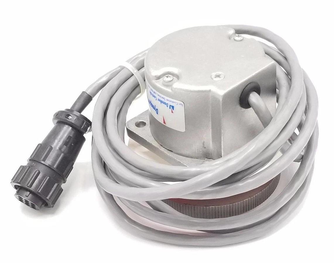 Used DANAHER CONTROLS DYNAPAR 52536002015 ENCODER 1/4 SFT FLG MT 50-26V 10' CBL