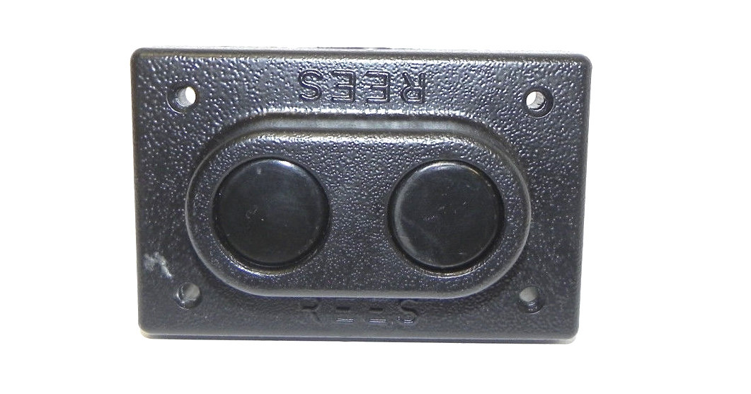 Used REES 00580-001 11-98 HEAVY DUTY TWO BUTTON, PLUNGER SWITCH, 00580001 1198