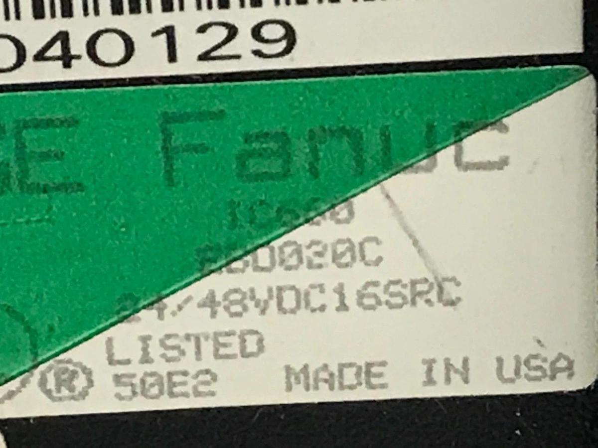 Used GE FANUC IC660EBD020C PLC ELECTRONIC ASSEMBLY MODULE 24/48VDC 16SRC