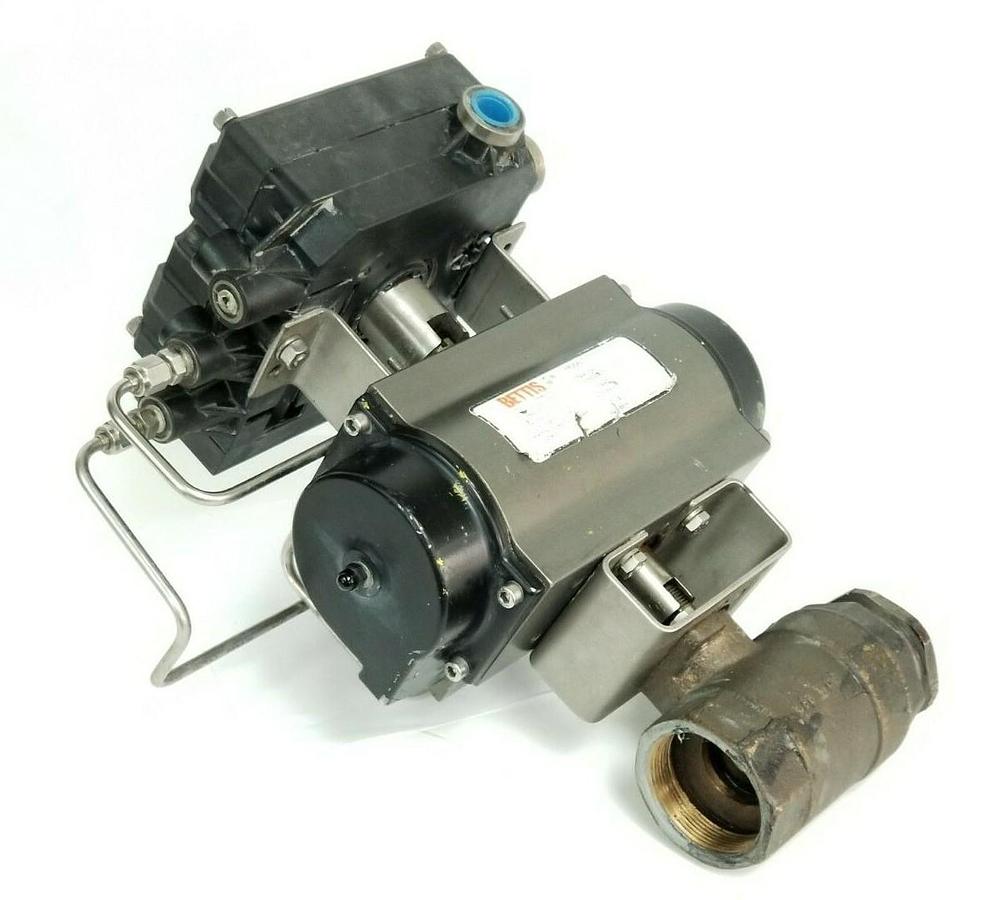 Used VRC VE700 LOW VOLT POSITIONER W/ BETTIS RPO-1000 SR4 ACTUATOR 120PSI 2'' IN.
