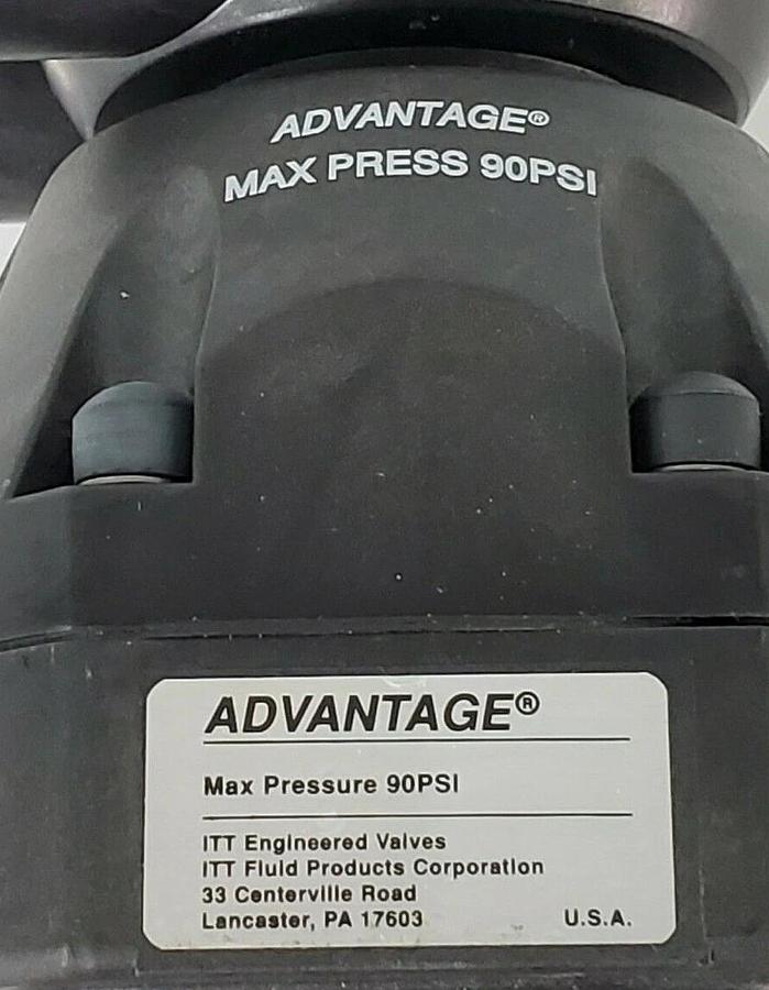 NEW ITT ADVANTAGE 010-0000-02086-0RZ CWP150 ACTUATOR VALVE 90PSI