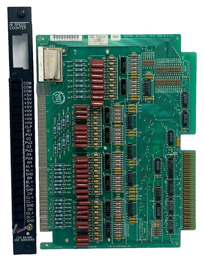 Used GE Fanuc IC600BF832K Series Six High Density Input Module IC600FP827K Faceplate