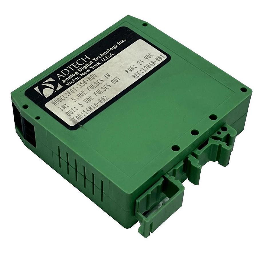 Used ADTECH FDT-350-H0D Three-Wire Frequency-to-DC Transmitter FDT350H0D