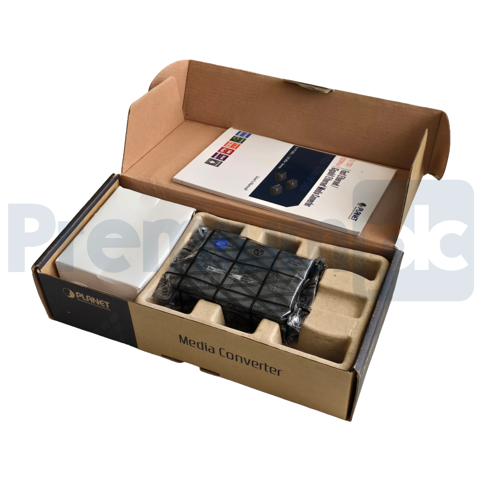 Used Planet FT-803 | NCPT3-2135 Fast Ethernet Bridge Media Converter 100BASE-TX NSMP