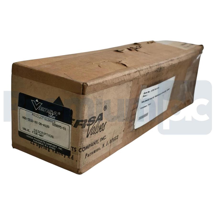 Versa VSG-5532-XX-30-A120 V-Series 5-Way/2-Pos Pneumatic Directional Valve 120V