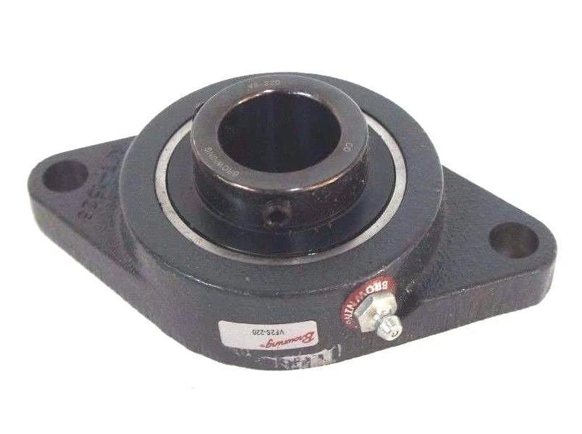 NIB BROWNING VF2S-220 BEARING 1-1/4" 2BOLT FLANGE SET SCREW LOCKING VF2S220