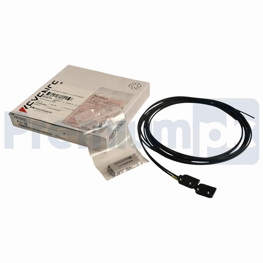 Keyence FU-12 | FU12 Fiber Unit Thrubeam Type Optic Sensor 10x3 mm NSMP