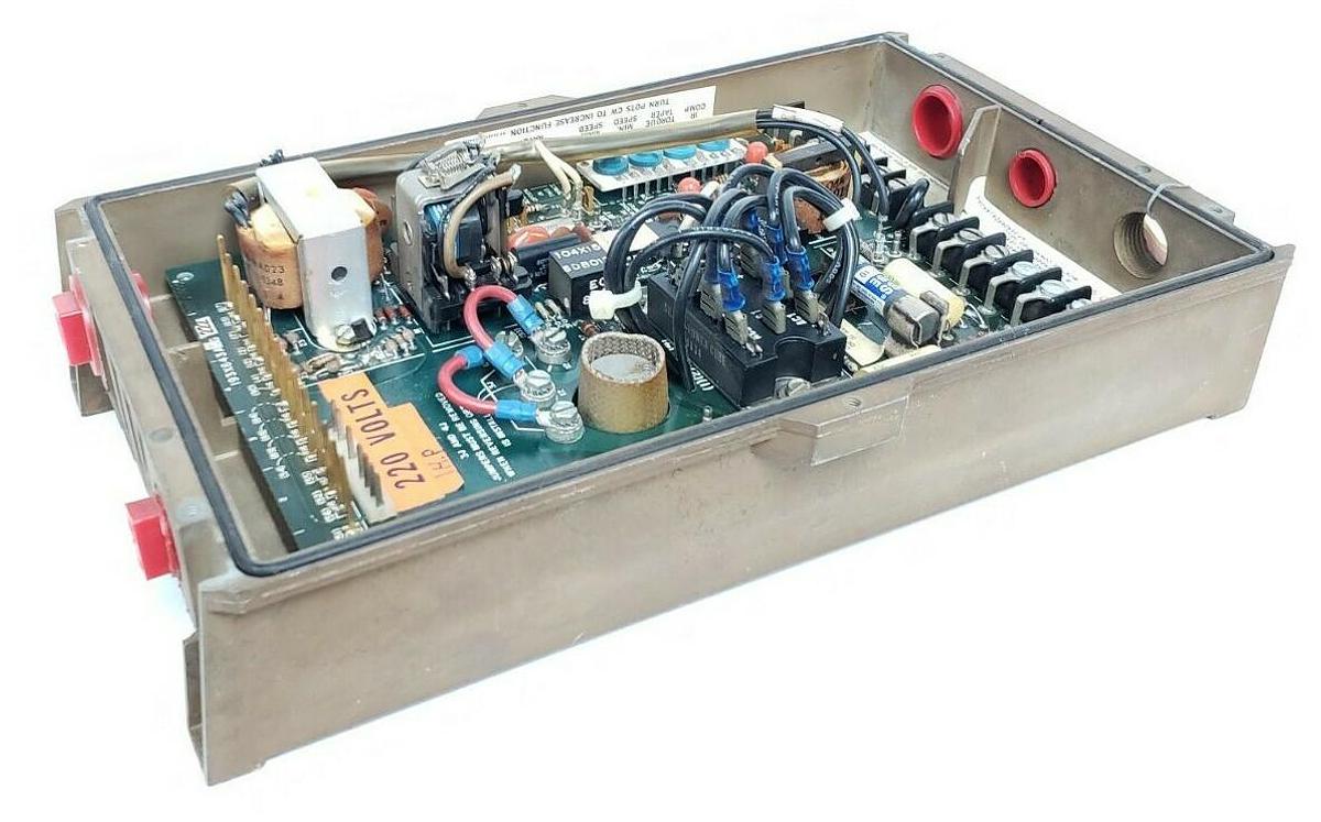 Used REPAIRED GE 6VFW2100A3 STATOTROL II DRIVE 6VFWC2100A3 193X643ADG222 (INCOMPLETE)