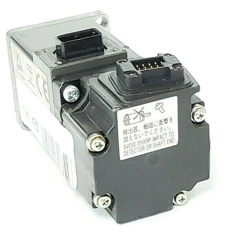Used MITSUBISHI HF-KP13 SERVO MOTOR 100W, INPUT: 3AC, 106V, 0.8A, 3000R/MIN