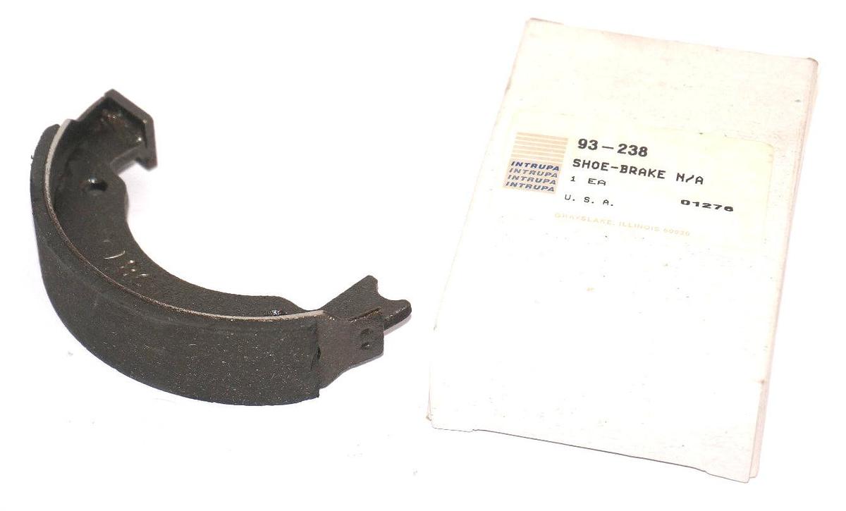 Used NEW INTRUPA 93-238 SHOE-BRAKE 93238