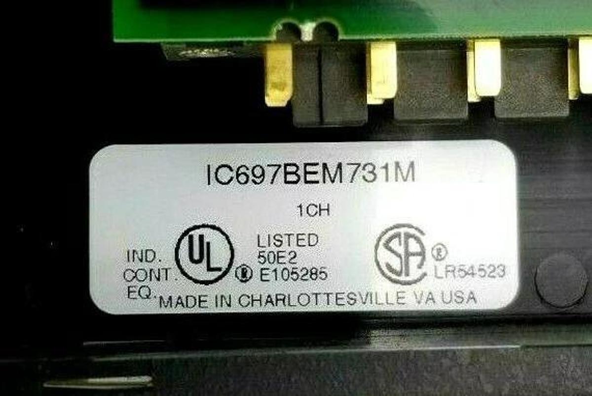 NEW GE FANUC IC697BEM731M GENIUS BUS CONTROLLER 1 CHANNEL MODULE IC697BEM731 NNB