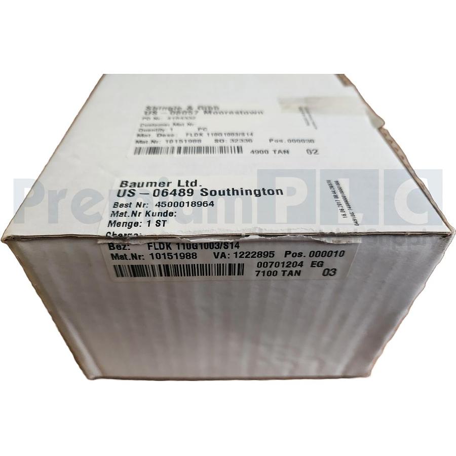 Used NEW BAUMER SCATEC-2 FLDK 110G1003/S14 UNIVERSAL COPY COUNTER P/N 10151988 NSMP