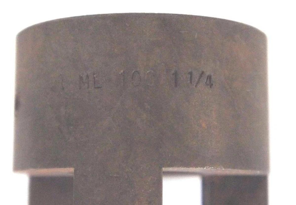 Used MARTIN ML-100 JAW COUPLING 1-1/4" BORE ML100