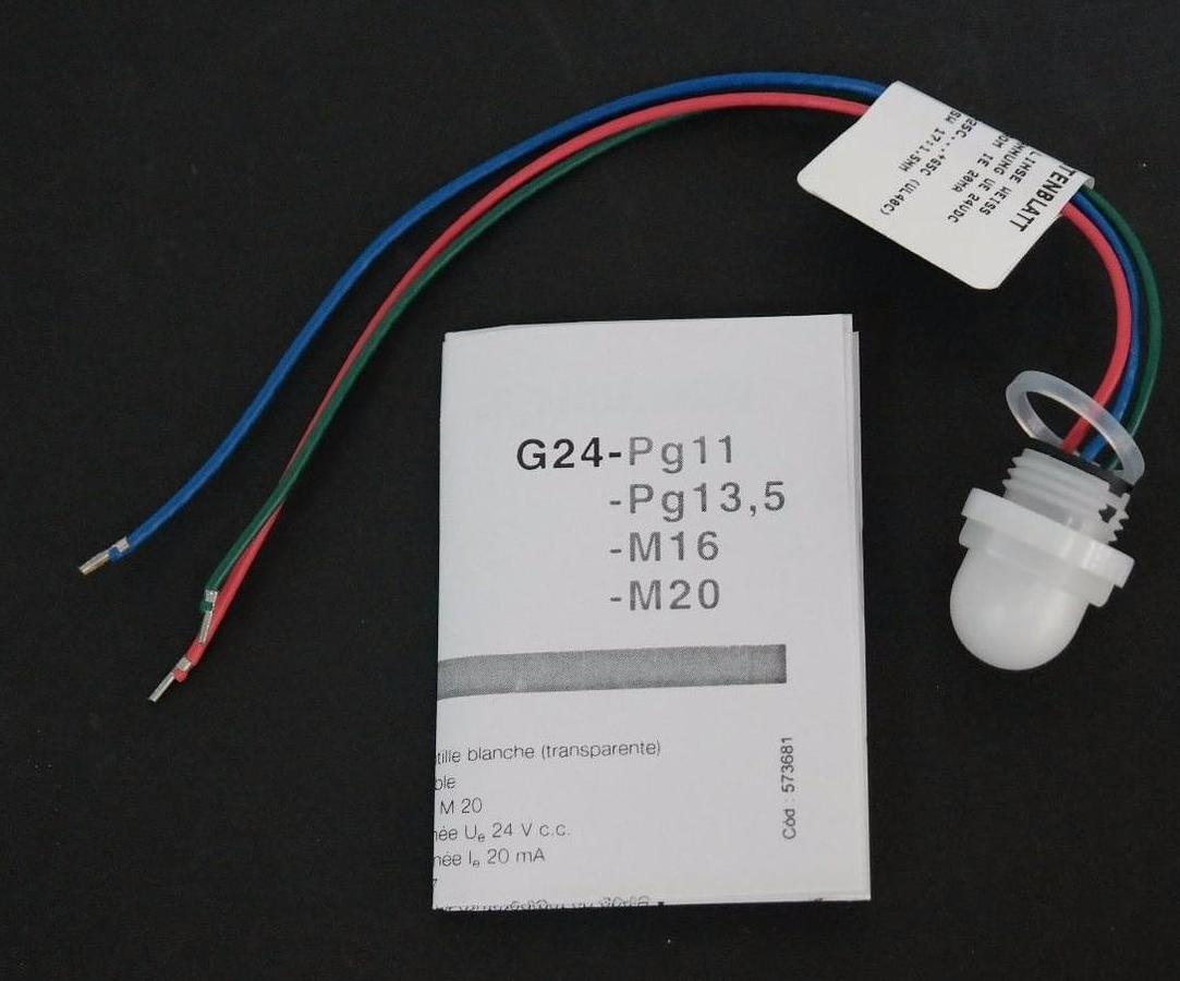 LOT OF 2 NIB SCHMERSAL 50161-65.00 INDICATOR LAMPS LED