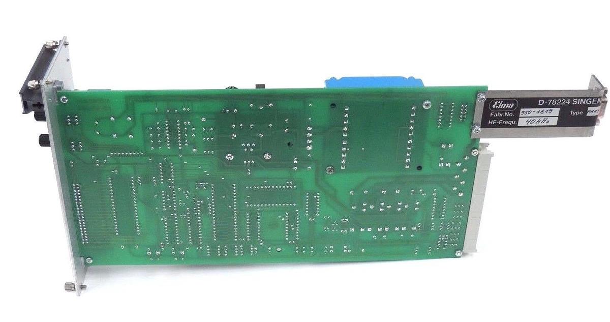 Used ELMA D-78224 SINGEN / 930-1819 PM 4.1 40KHz , HF-SCHALTER PROGRAMMING BOARD